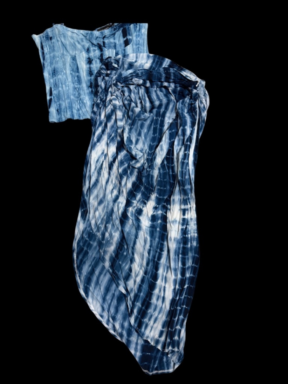 PrettyLittleThing Women's Blue Corset Set